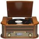 Denver MRD-51 Retro-Musiksystem Plattensp./DAB/Kassette