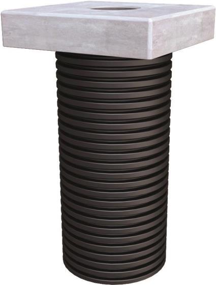 Hauff-Technik Fundament ULF 380 für Ladesäulen 380x380mm (3030490218)