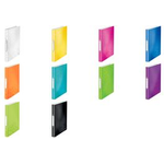 LEITZ Ringbuch WOW, DIN A4, PP, gelb-metallic, 4 Ringe 4 Ring-Reißmechanik, Rückenbreite: 32 mm, Ringdurchmesser: - 1 Stück (4258-00-16)