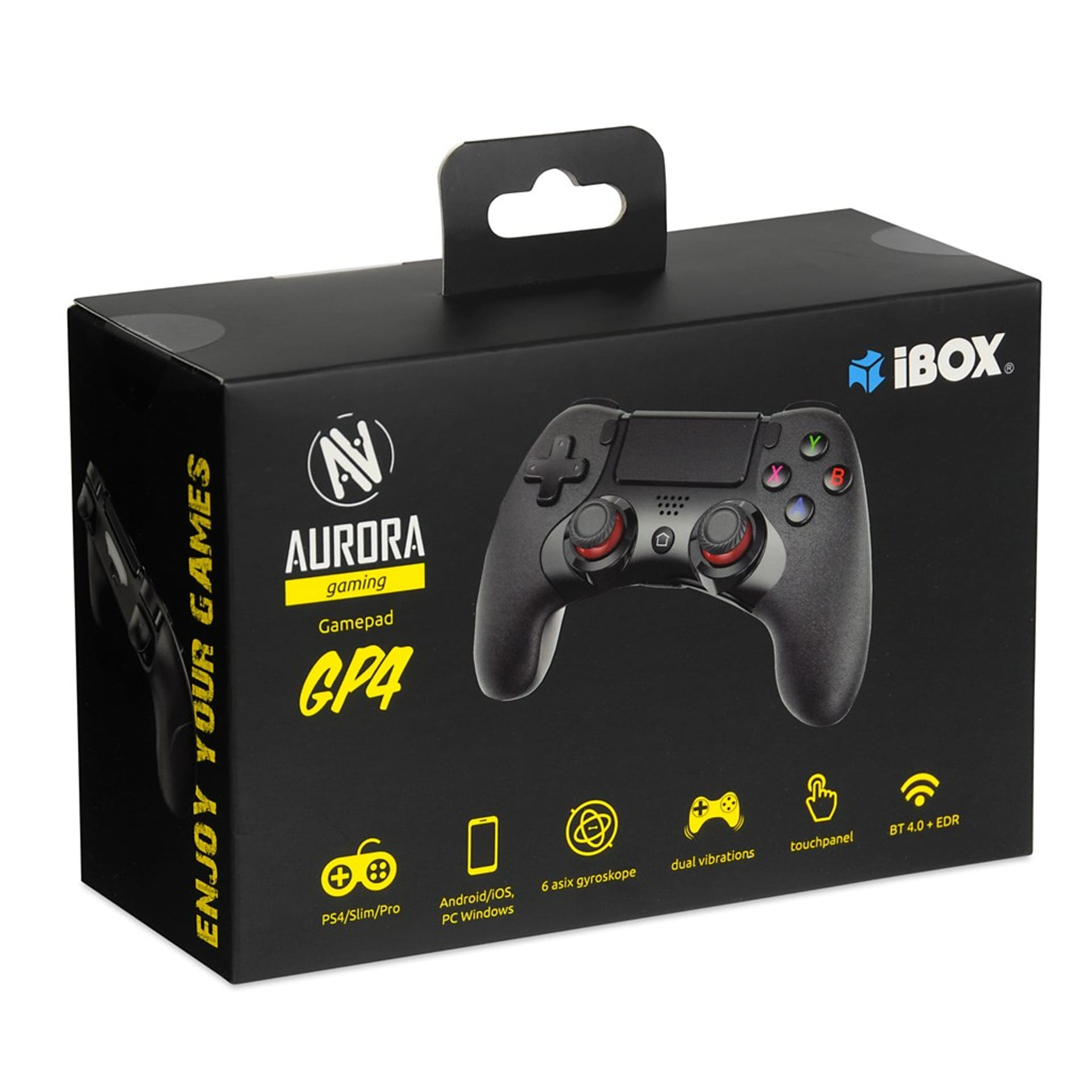 iBOX Aurora GP4 Gamepad Schwarz