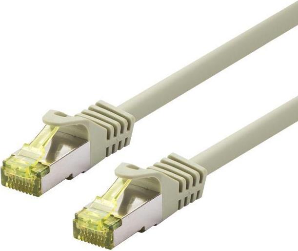 LOGON SSTP Cat6a Netzwerkkabel Elfenbein 30 m (TCR6ASS300I)