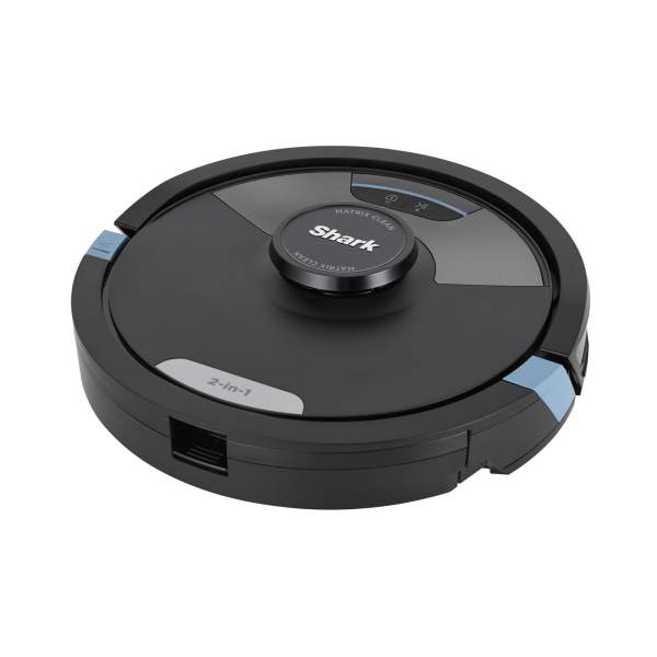 Shark Matrix Plus 2-in-1 Saug-/Wischroboter Schwarz, Blau, Silber