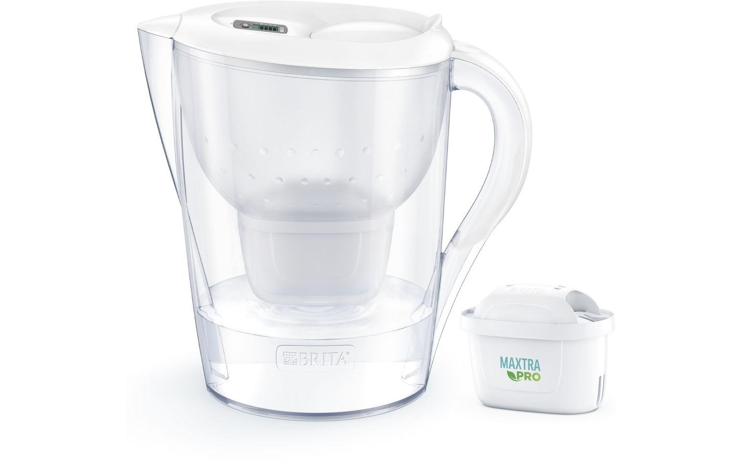 Brita Marella XL Wasserfilterkanne 3,5 l Weiß