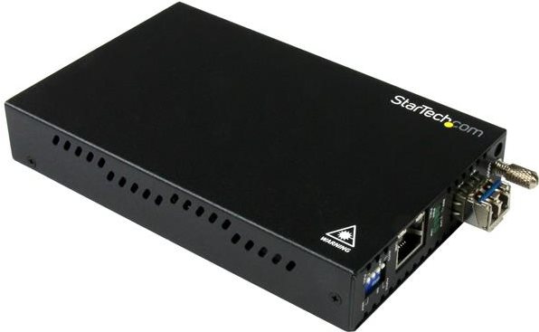 Startech.com Gigabit Ethernet Copper-to-Fiber Media Converter (ET91000SM10)