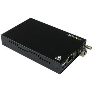 StarTech.com Gigabit Ethernet Kupfer auf LWL Medienkonverter (ET91000SM10)