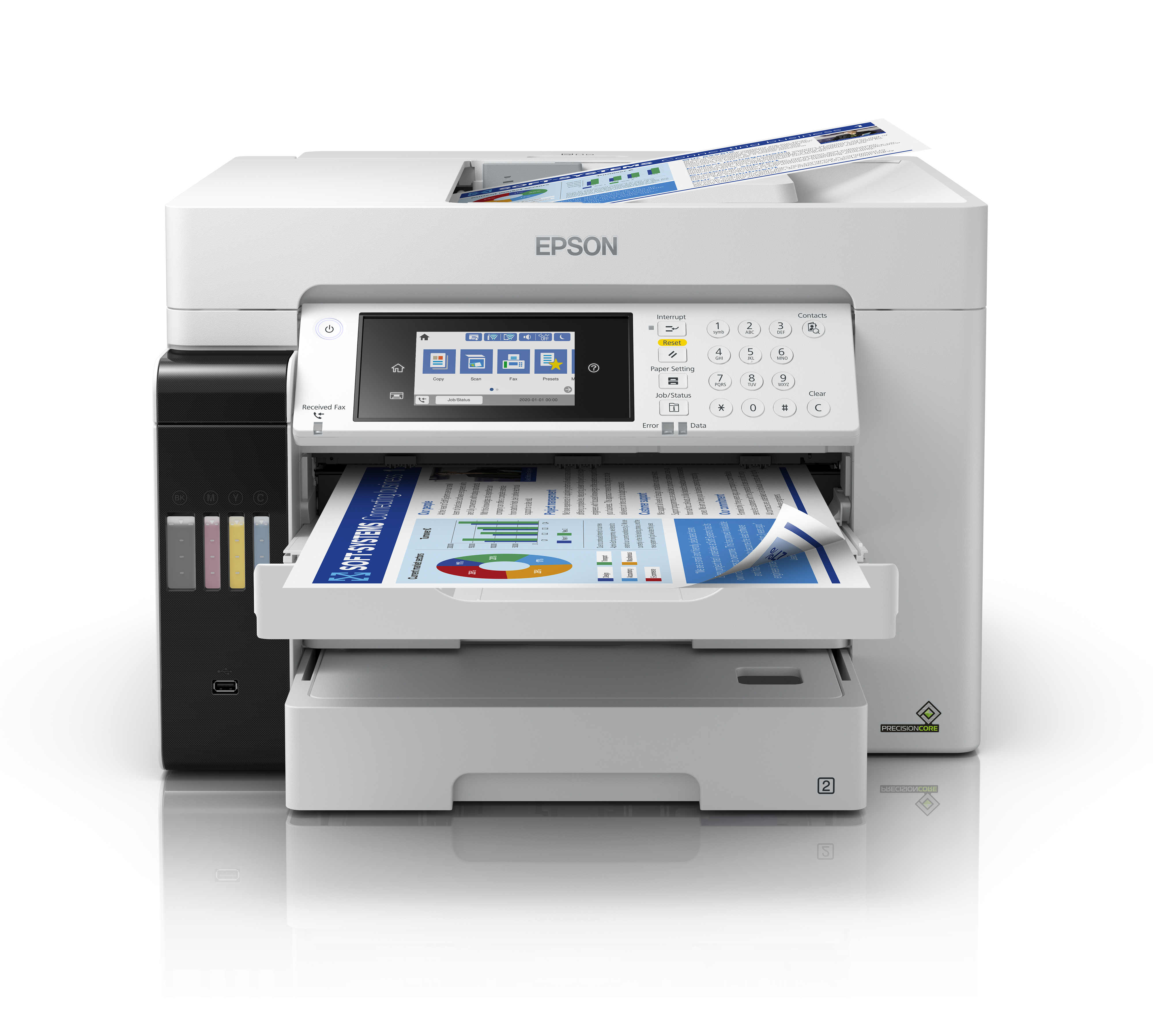 Epson EcoTank Pro ET-16685 Multifunktionsdrucker Tintenstrahl A3+ 25 Seiten/Min. Weiß