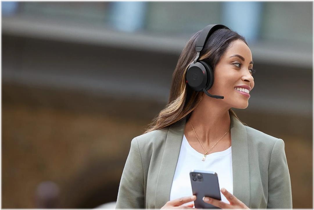 GN Jabra Jabra Evolve2 75 Headset On-Ear Bluetooth 27599-999-989