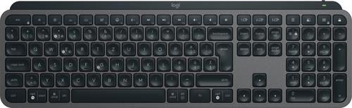 Logitech MX Keys S Tastatur RF Wireless + Bluetooth QWERTZ Schweiz Graphit (920-011571)