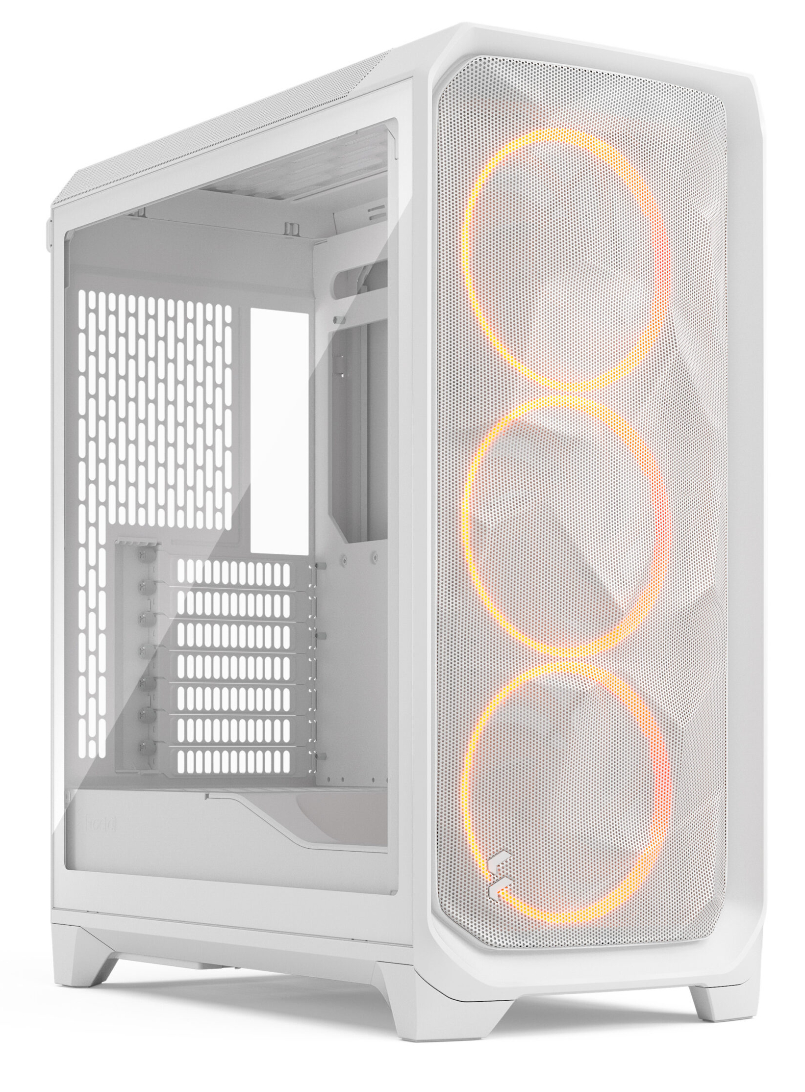 Fractal Design Meshify 3 RGB Tower E-ATX White TG Clear Tint