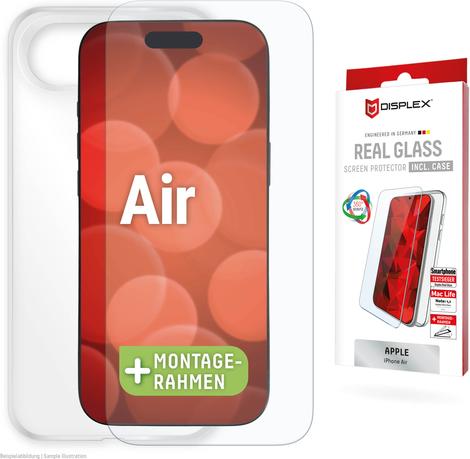 E.V.I DISPLEX REAL GLASS + CASE IPHONE 17 AIR (02168)