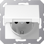 JUNG A 1520 KIKL WW. Buchsen-Typ: CEE 7/3. Produktfarbe: Weiß, Material: Duroplast. Eingangsspannung: 250 V, Stromstärke (maximal): 16 A (A1520KIKLWW)