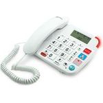 Geemarc DALLAS 20 Großtastentelefon weiß (3521350009972)