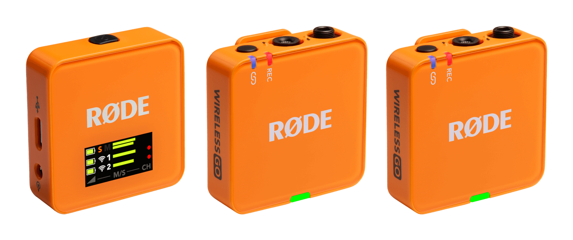 RODE Wireless GO Gen 3 Mikrofon Orange