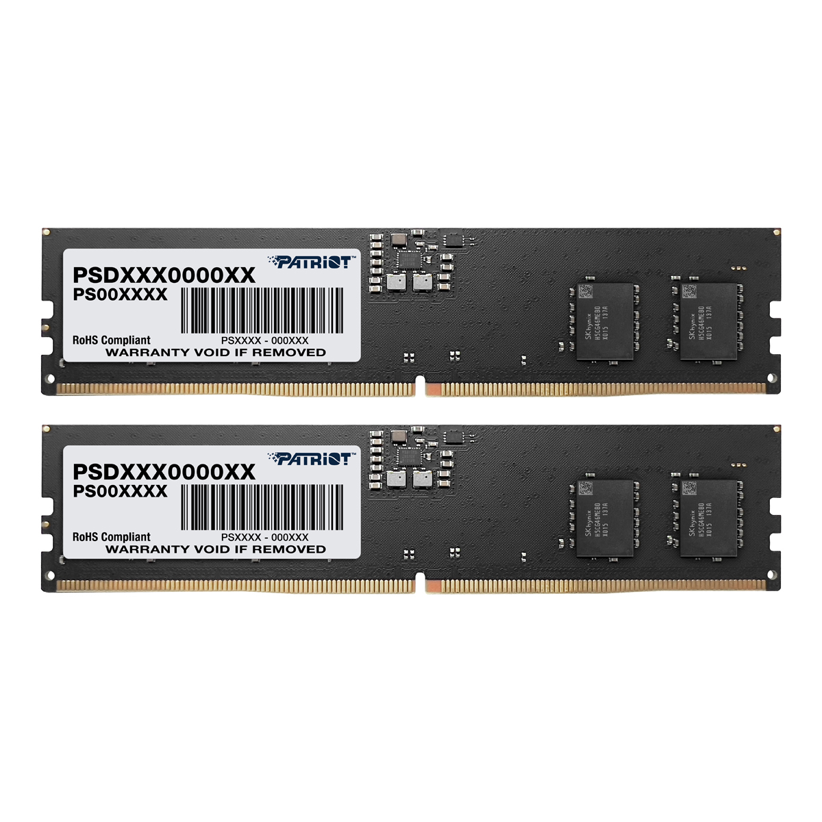 Patriot Signature Line 16 GB RAM DDR5 4800 MT/s ECC DIMM Schwarz