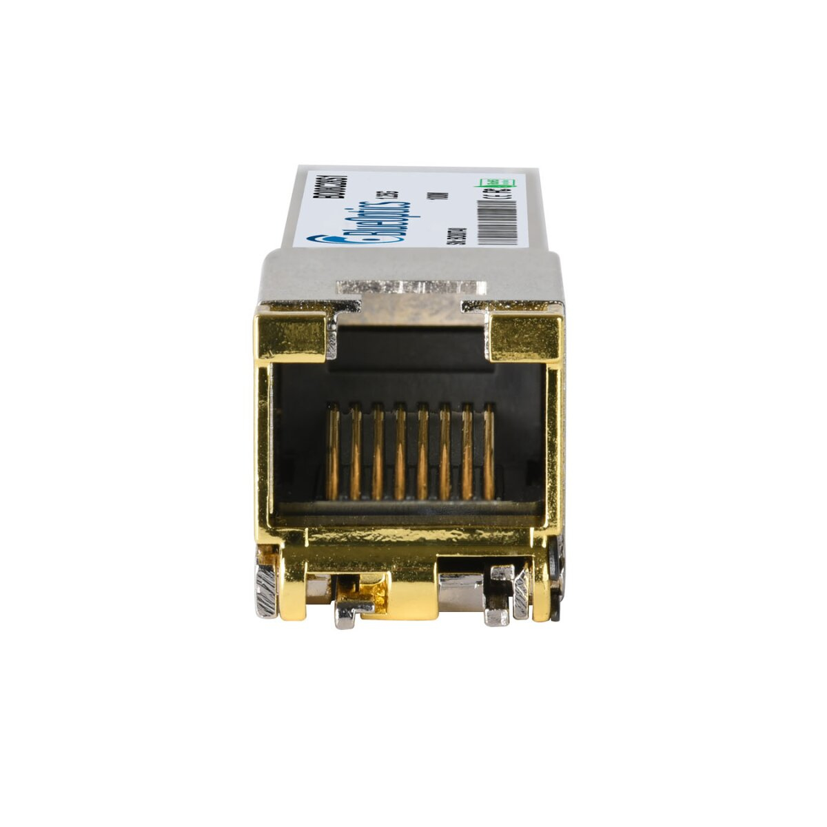BlueOptics QFX-SFP-1GE-T-BO SFP Transceiver RJ-45 1000BASE-T 100m Silber