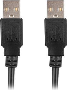 Lanberg CA-USBA-20CU-0018-BK USB Kabel 1,8 m USB 2.0 Schwarz (CA-USBA-20CU-0018-BK)