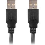Lanberg CA-USBA-20CU-0018-BK USB Kabel 1,8 m USB 2.0 Schwarz (CA-USBA-20CU-0018-BK)