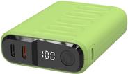 Powerbank RealPower PB-10000C PD+,3xType-C,hellgrün (458438)
