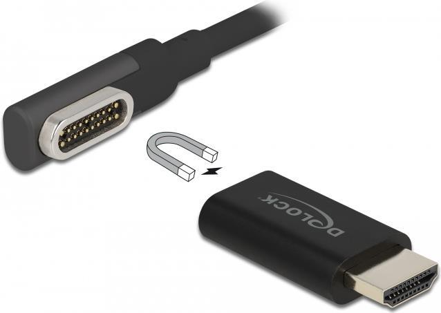 Delock Adapterkabel USB-C männlich bis HDMI männlich angled 