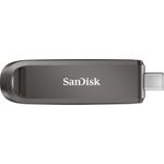 SanDisk Cruzer Extreme PRO 512GB, USB-C, Gen2 3.2, 1000/900MB/s, Grau Metall (00226903)