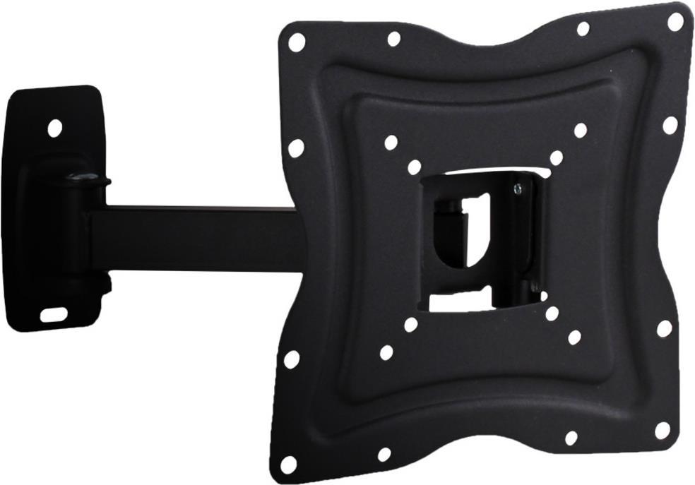 S CONN maximum connectivity Plasma/LCD,LED Wandhalter für 33,00cm (13)-37 Displays, +15°/-5° neigbar, +90°/-90° schwenkbar, Wandabstand 52 - 242 mm, max. Tragkraft 25 kg, VESA (89741)
