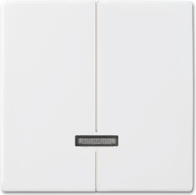 Busch-Jaeger Abdeckung Dimmer Busch-balance SI Alpinweiß 6545-914 (6545-914)