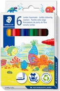 STAEDTLER Fasermaler Noris Jumbo 6er-Set retail (340 C6)