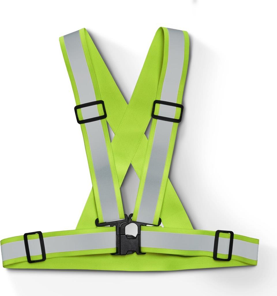 Hama Warngurt für Fahrrad, Joggen, reflektierend, verstellbar, Universalgröße (00178147)