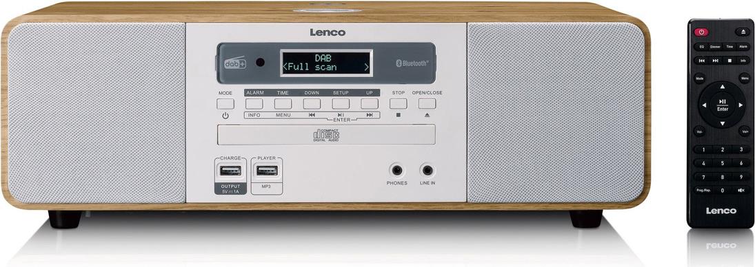 Lenco DAR-251 Audiosystem (DAR-251WDWH)