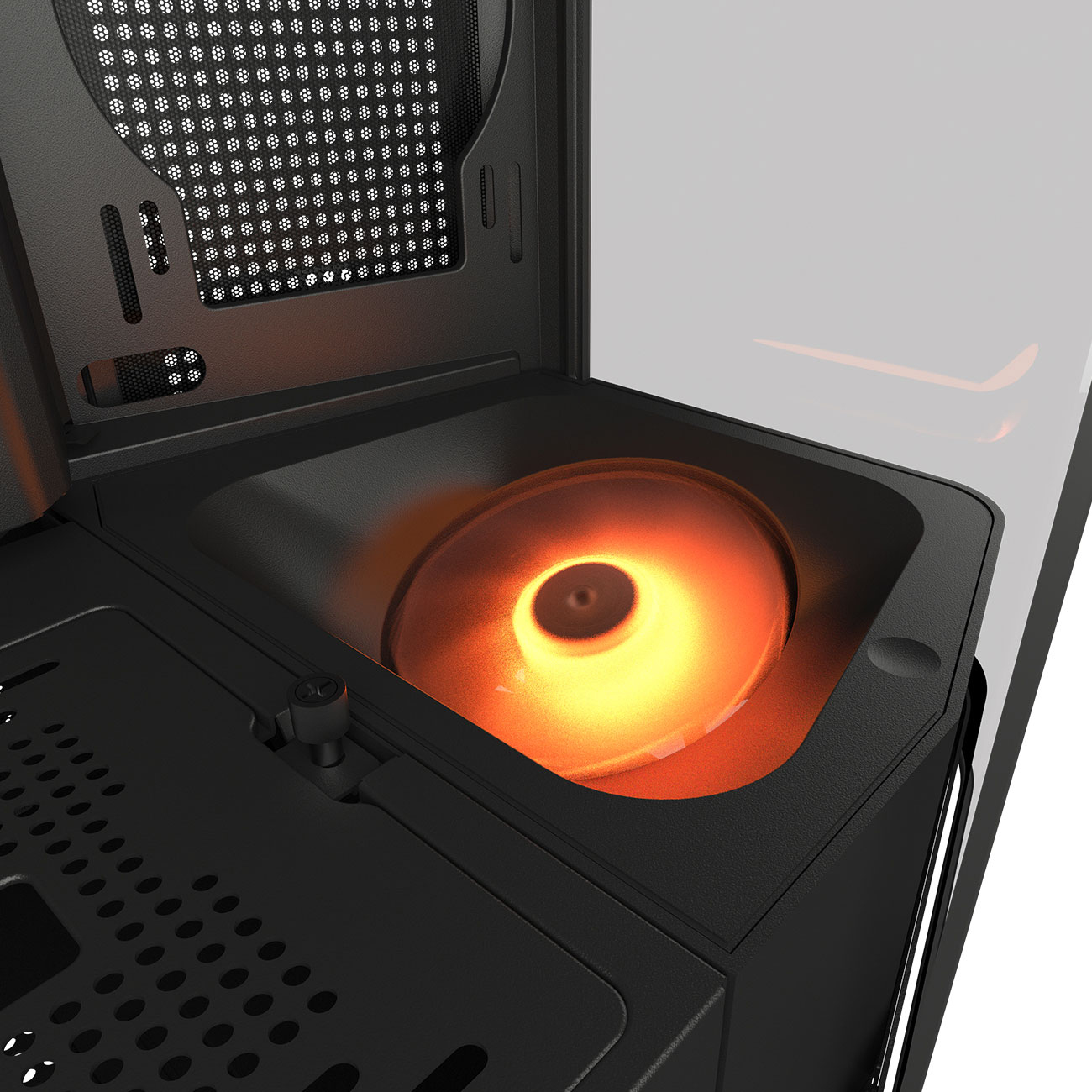 Cougar FV270 RGB Mid Tower Schwarz