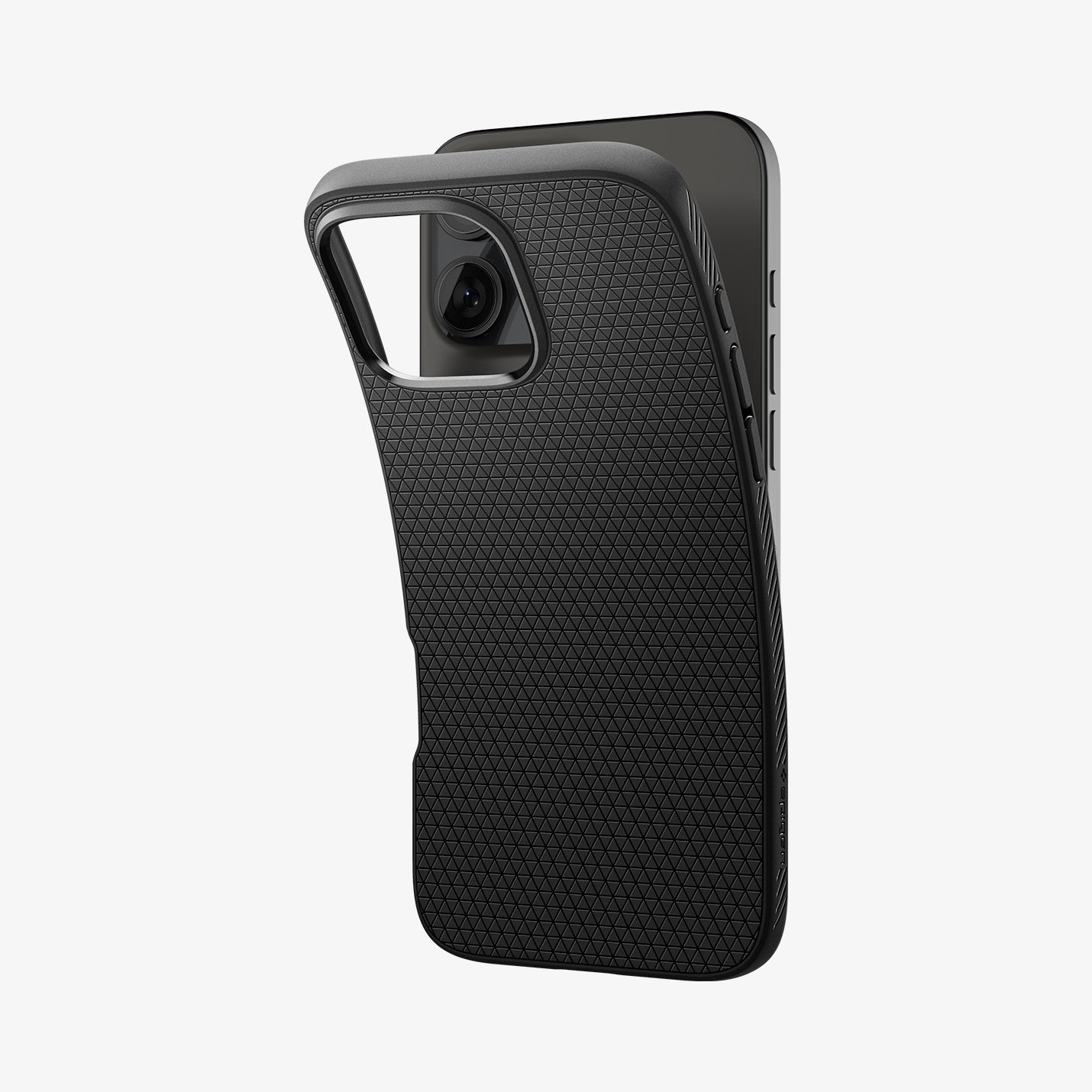 Spigen Liquid Air Schutzhülle für iPhone 16 Pro 6,3" TPU Matte Black