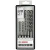 Bosch Accessories 2607019927 Hartmetall Hammerbohrer-Set 5teilig 5 mm, 6 mm, 6 mm, 8 mm, 10 mm SDS-Plus 1 Set