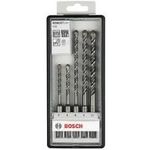 Bosch Accessories 2607019927 Hartmetall Hammerbohrer-Set 5teilig 5 mm, 6 mm, 6 mm, 8 mm, 10 mm SDS-Plus 1 Set