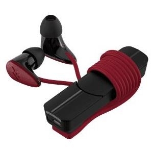 ZAGG ifrogz Audio Charisma Wireless Bluetooth Earbuds, Schwarz/ Rot (IFCRME-BR0)