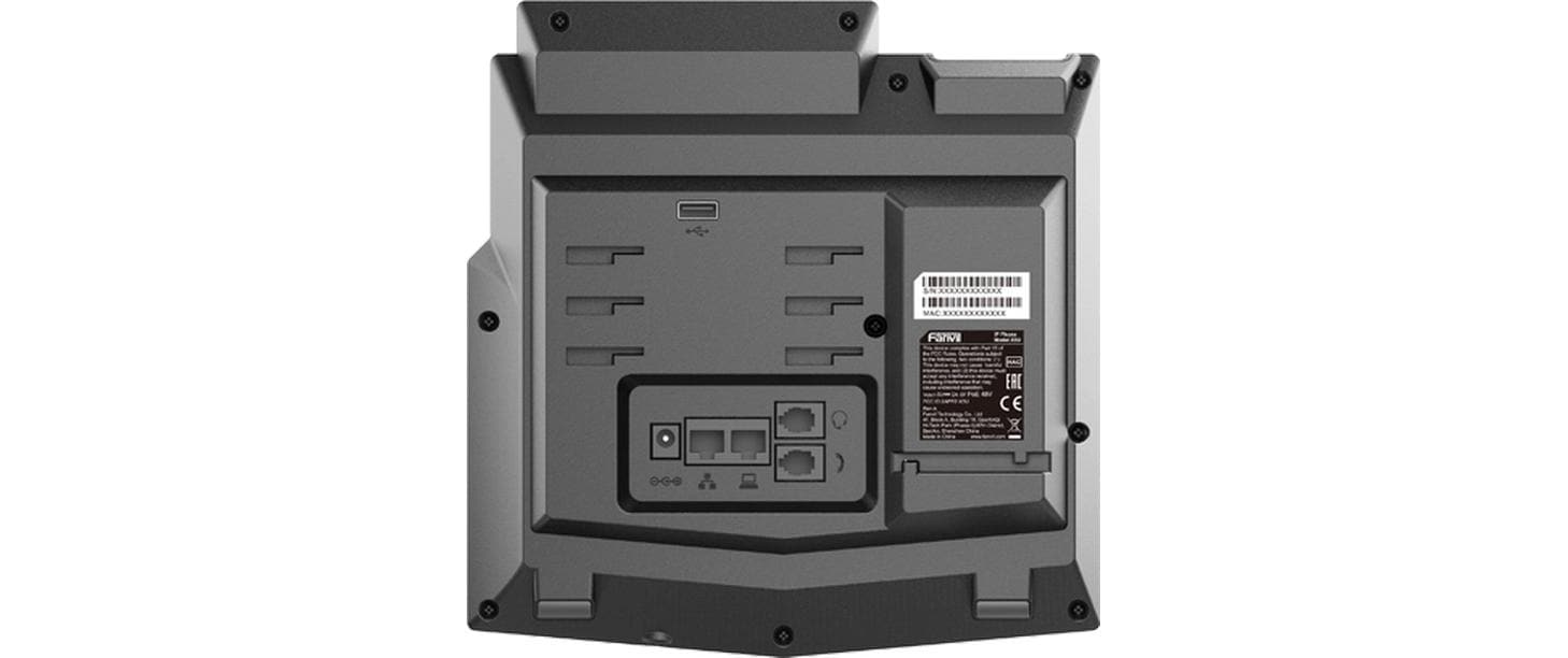 Fanvil X5U V2 IP-Telefon Schwarz