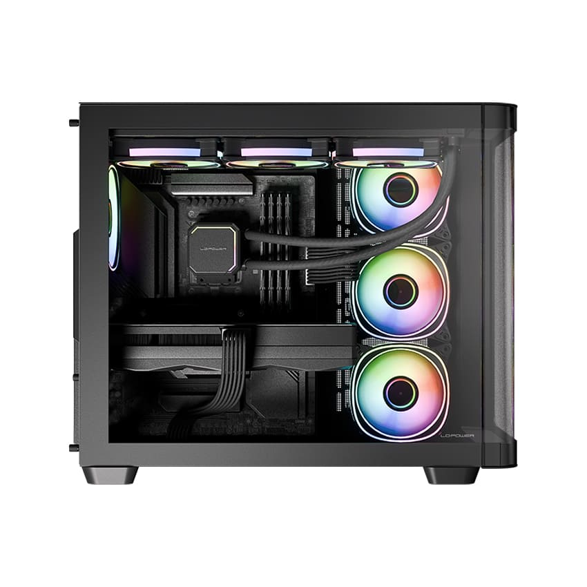 LC-Power LC Power Gaming 8001B Pro-Storm Dark Midi Tower ATX Schwarz