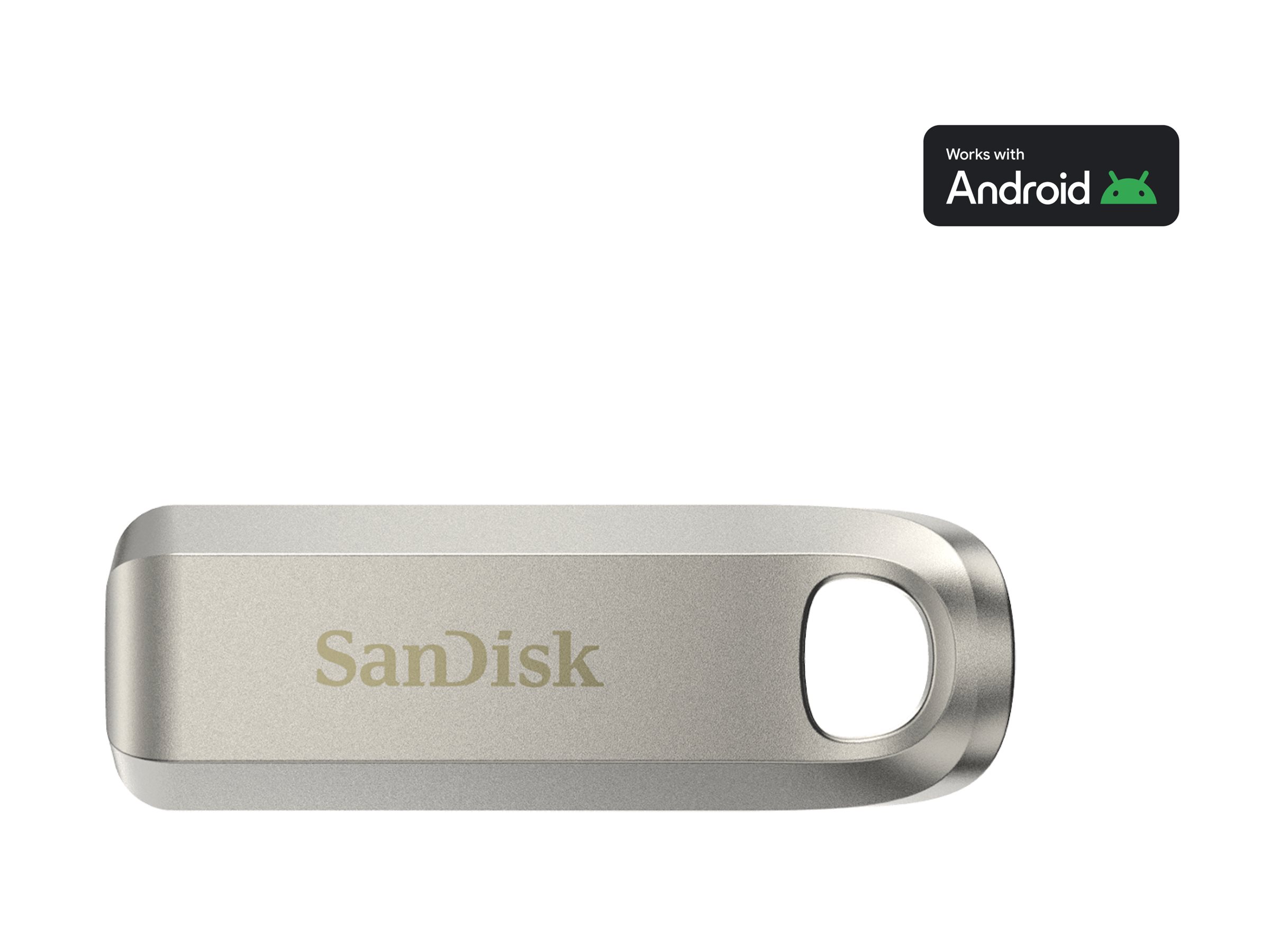 SanDisk Ultra Luxe Type-C USB-Stick 512 GB USB 3.2 Gen 1 Silber