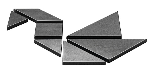 Schmidt Spiele Tangram - Formpuzzle mit über 800 Vorlagen, reisegeeignet ab 6 Jahren