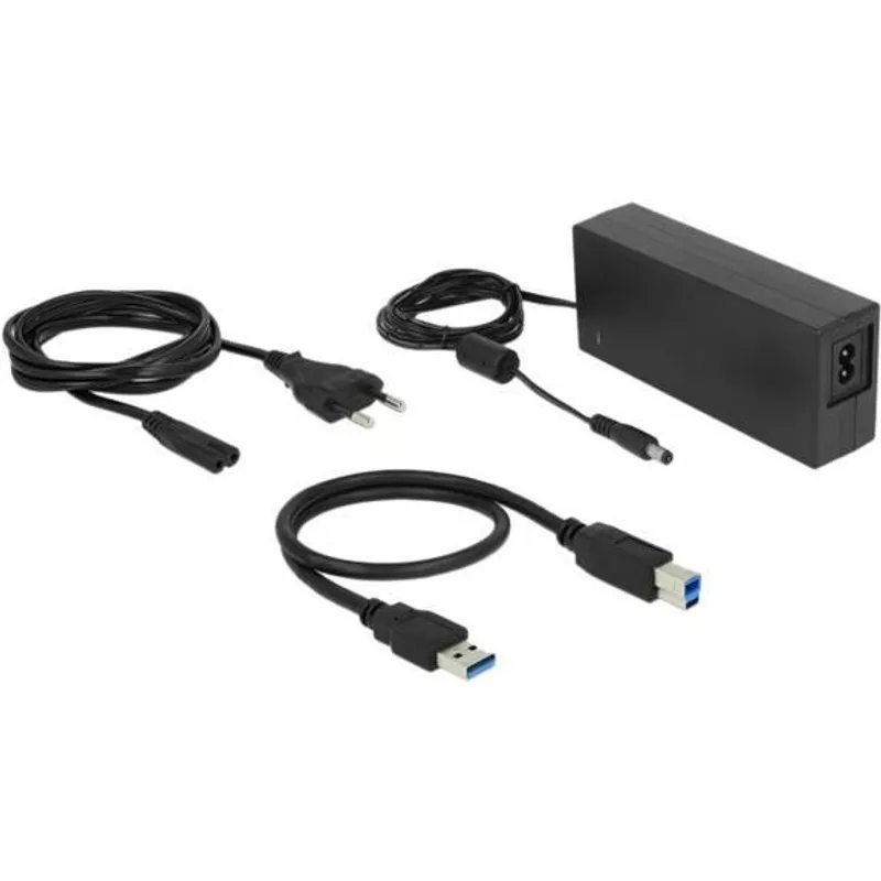 Delock USB 3.0 Dockingstation für 4 x SATA HDD / SSD mit Klon Funktion (64063) (B-Ware)