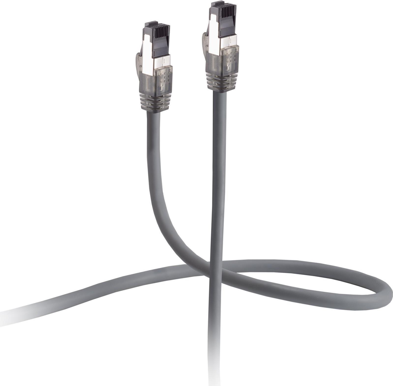 shiverpeaks Flexline®-Patchkabel cat. 6A Armored (Trittfest), U/FTP, hochflexibel, grau, 0,5m (FL31-59010)