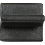 LogiLink Schutzkappe/Staubschutz für RJ45 Kupplungen, PVC schwarz, passt in alle aktiven oder passiven RJ45 - 1 Stück (MP0060)