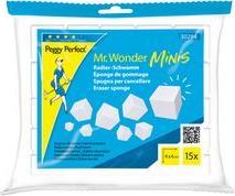 Peggy Perfect Schmutzradierer "Mr. Wonder Minis", 15er Pack Maße: 40 x 40 mm, zur Innen- und Außenanwendung - 1 Stück (30284)