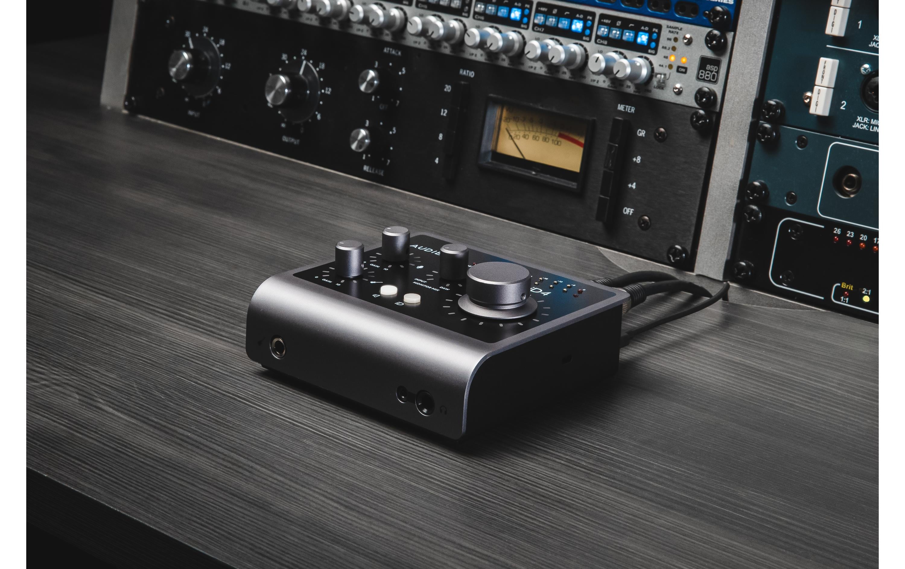 Audient iD4 MKII Audio Interface 2in/2out Schwarz