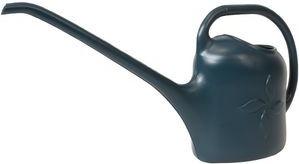 EDA Gießkanne mit langer Tülle, 2,0 Liter, jeansblau aus robustem Kunststoff, mit extra langer Tülle für - 1 Stück (013271 B. JE SX)