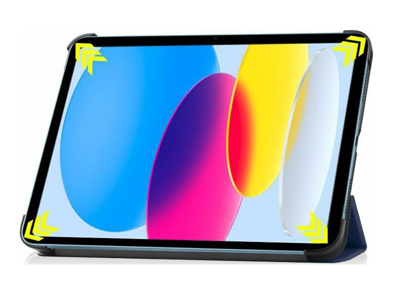 CoreParts Flip-Hülle für Apple iPad 10. Generation 10,9" Blau