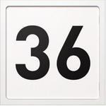 Schneider Electric GmbH Portier Infomodul ws 1-fach 95x95x33mm 1 8761/70 (1876170)