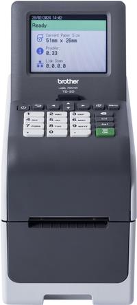 BROTHER 2INCH 300DPI DESKTOP PRINTER (USB/LAN/BATTERY OPTION/TOUCH SC (TD2320DSA300Z1)