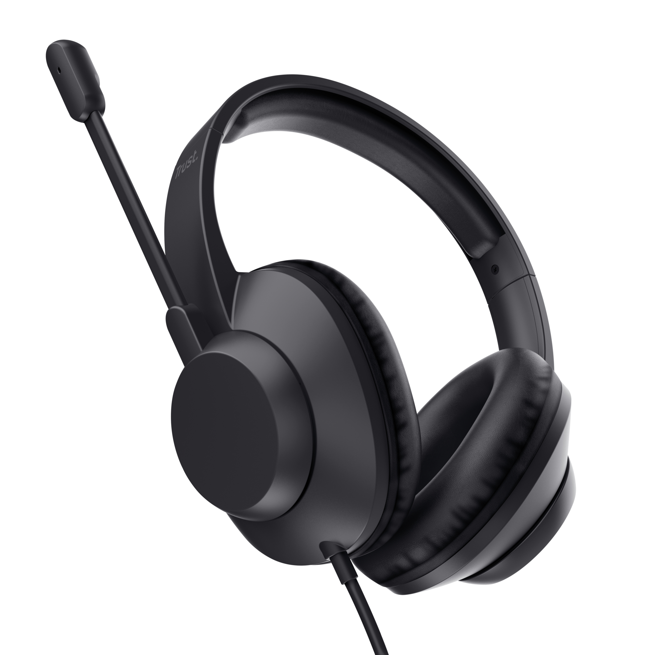 Trust Ayda Max Headset On-Ear USB-C Schwarz