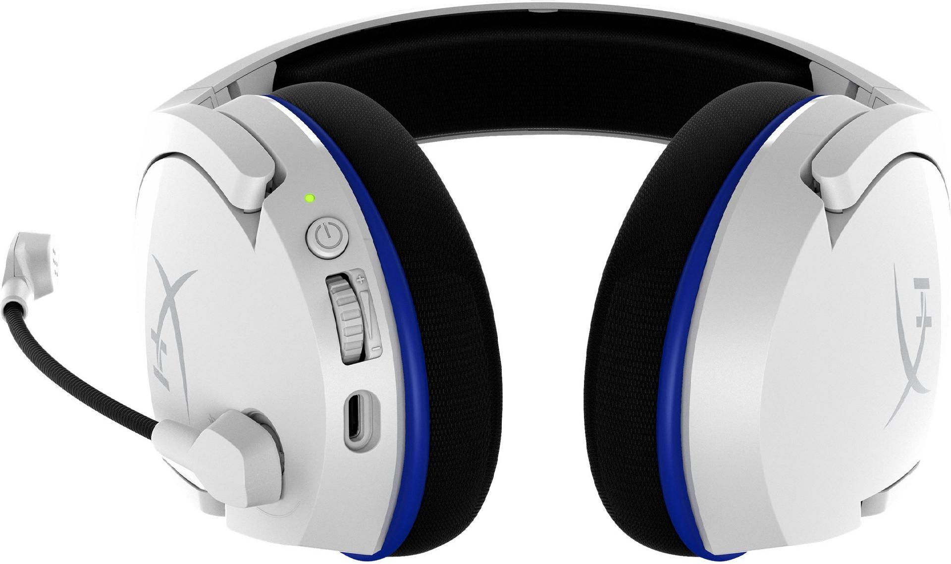 HyperX Cloud Stinger Core Wireless Gaming Headset PS5 PS4 Weiß Blau