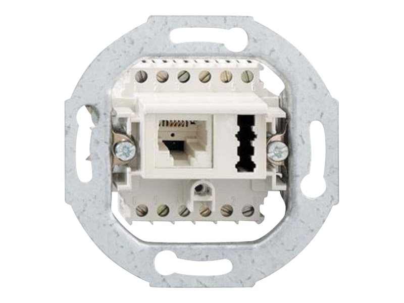 Rutenbeck IAE/UAE8(6)-TAE6F+N/UP0RW Telefondosenmechanismus reinweiss